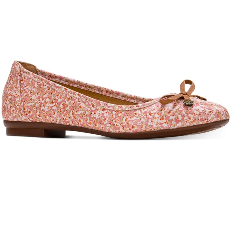 Patricia Nash Bettina Floral Print Leather Ballet